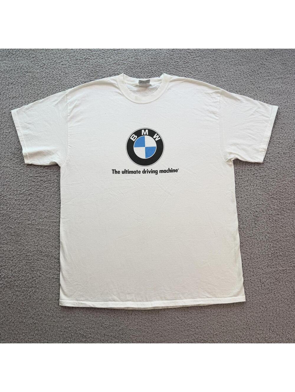 Vintage BMW Lifestyle T Shirt XL Made In USA The Ultimate Driving Machine Logo